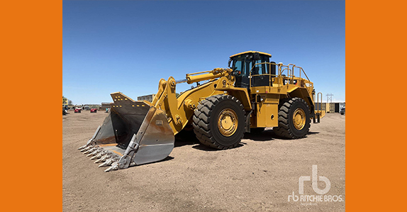 Used construction assets sold by Ritchie Bros.